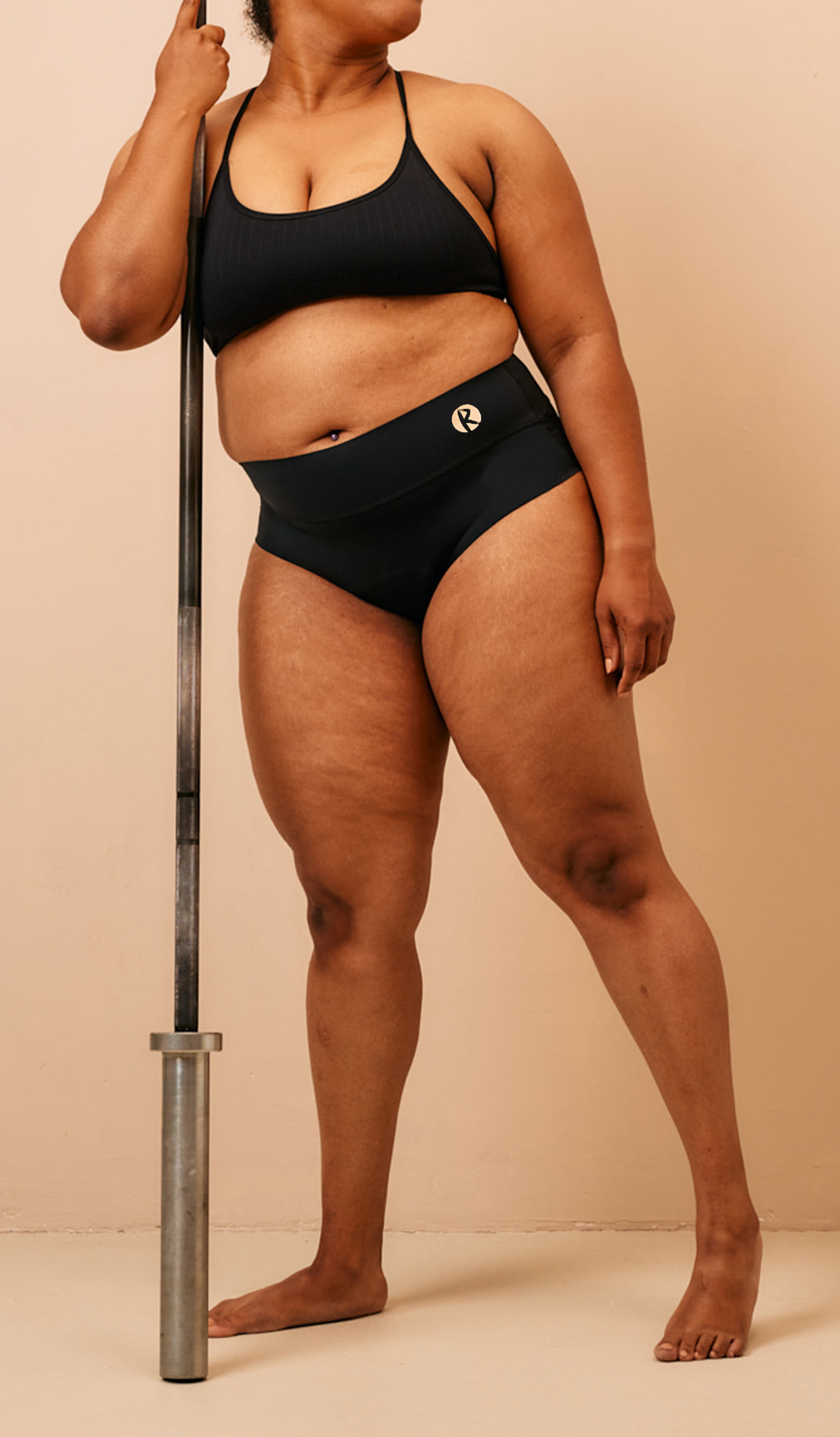 Super absorbent sports undies | Wide Waist | Brief | Black 2