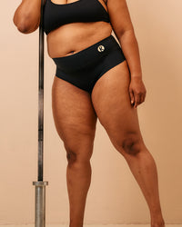 Super absorbent sports undies | Wide Waist | Brief | Black 2