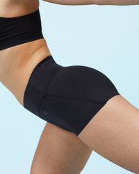 Sweat-free sports undies | Boy Short | Black 3