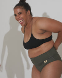 Runes Movement | Super Absorbent Sports Undies | Wide Waist | Brief