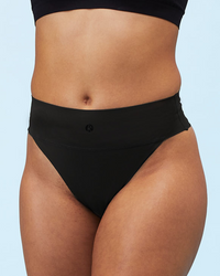 Sweat-free sports undies | Thong | Black 1