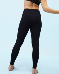 No-see-through-leggings | Black | 2