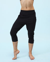 Loose-fit pants | Black | 3