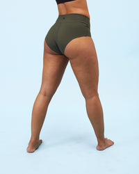 Sweat-free sports undies | Brief | Burnt Olive 3